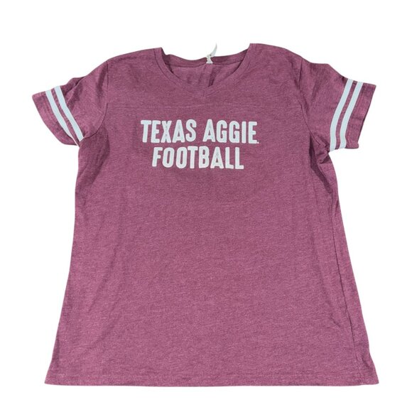 Tops - Texas Aggie Football Medium Tee